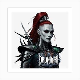 Drukhari inspiration Art Print