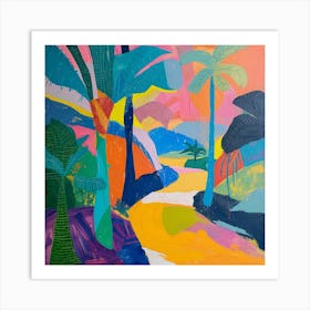 Abstract Travel Collection Bali Indonesia 5 Art Print