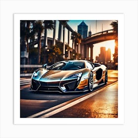 Mclaren P1 106 Art Print