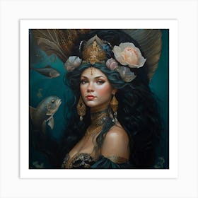 Mermaid 11 Art Print