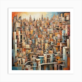 Cityscape 1 Art Print