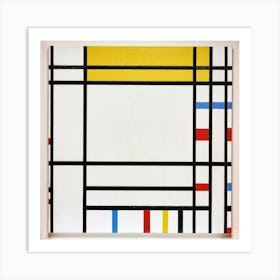 Place De La Concorde,(1938–1943), 1, Piet Mondrian Art Print