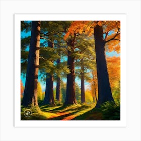 Autumn Forest Art Print