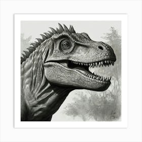 T-Rex 1 Art Print