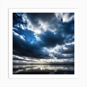 Cloudy Sky 13 Art Print