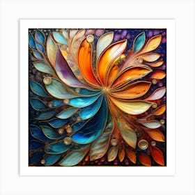 Abstract Painting 105 Art Print