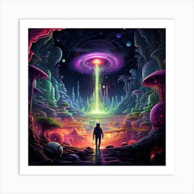 Psychedelic Art 9 Art Print