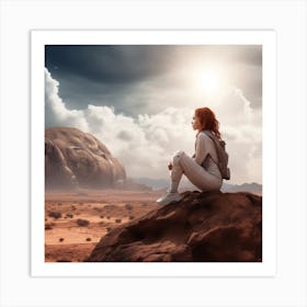 Red Planet Art Print