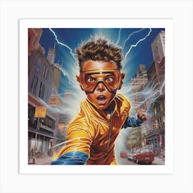 Lightning Bolt Art Print