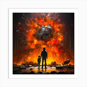  Now I am become Death, the destroyer of worlds’ Art Print