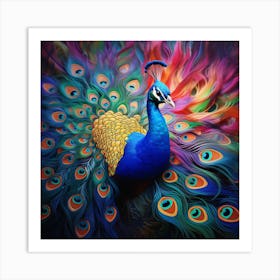 Peacock 13 Art Print