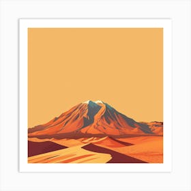 Desert Landscape - Desert Stock Videos & Royalty-Free Footage Art Print