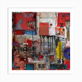 Abstract Future Art Print