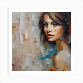 Portrait Of A Woman Art Print