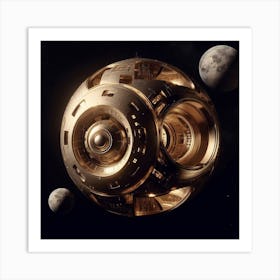 Spaceship 36 Art Print