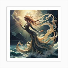 Mermaid 22 Art Print