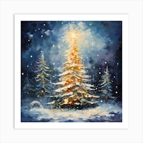 Christmas Canvas Art Print