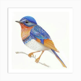 Bluebird 4 Art Print