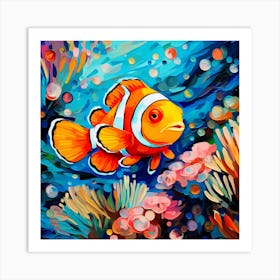 Clown Fish 5 Art Print