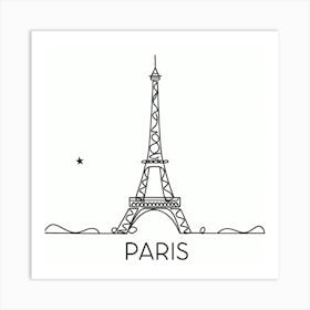 Paris Eiffel Tower 22 Art Print