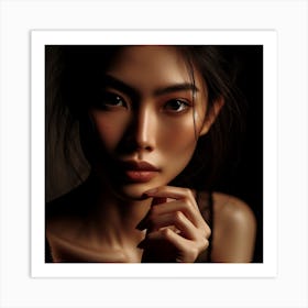 Asian Beauty Art Print