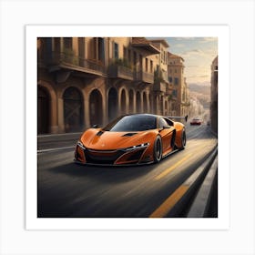 Acura Nsx Art Print