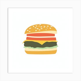 Hamburger 5 Art Print