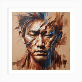 Asian Man Art Print