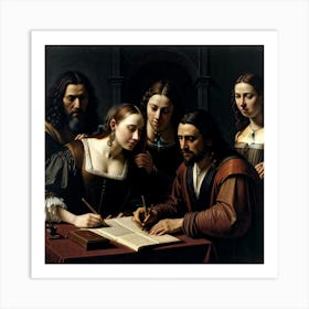 Family Of Jesus Art Print