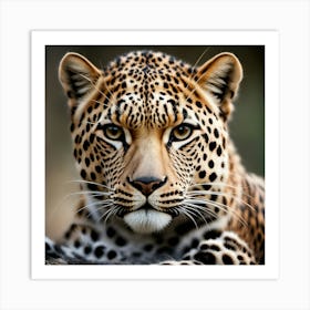 Leopard Hd Wallpaper Art Print