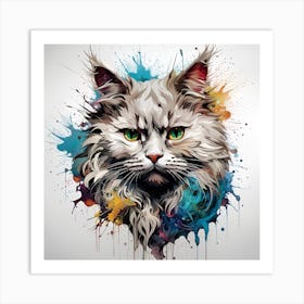 Cat Portrait Art Print