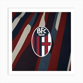 Bologna FC 1909 Logo Wall Art 16 Art Print