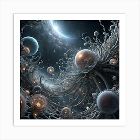 Ethereal Forms 28 Art Print