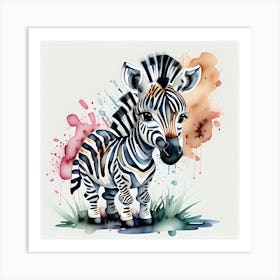 Zebra Art Print