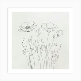 Poppies 90 Art Print