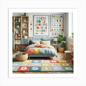 Children'S Bedroom  Art Print