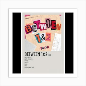 Between 1&2 - TWICE, 2022 Art Print