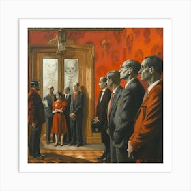 'The Red Room' Art Print