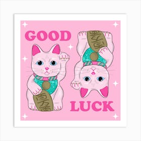 Good Luck Cats 1 Affiche