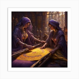 Two Witches Art Print