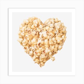 Heart Of Popcorn 19 Art Print