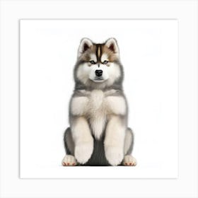 Husky Puppy 6 Art Print