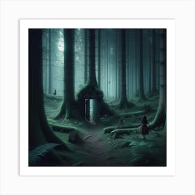 Dark Forest 6 Art Print