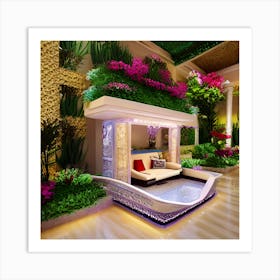 3d Interior Design Art Print