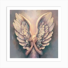 Angel Wings 3 Art Print