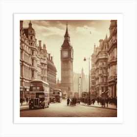 Big Ben In London Art Print