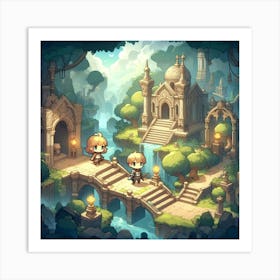 Tiny Tales From A Lost Kingdom 3 Art Print