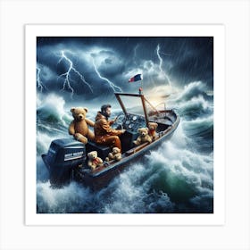 Stormy Seas 1 Art Print