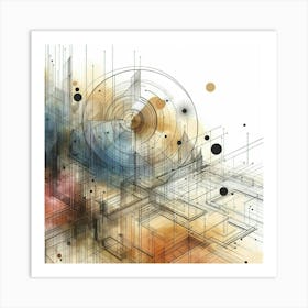 Abstract Painting 24 Art Print