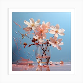 Flowers In A Vase 1 Art Print